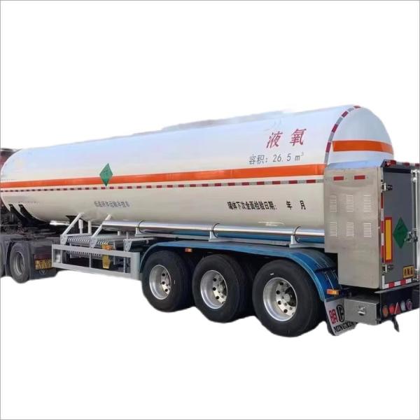 CIMC 3 axis carbon steel 20 to 30 cbms Cryogenic liquid oxygen hydrogen natural