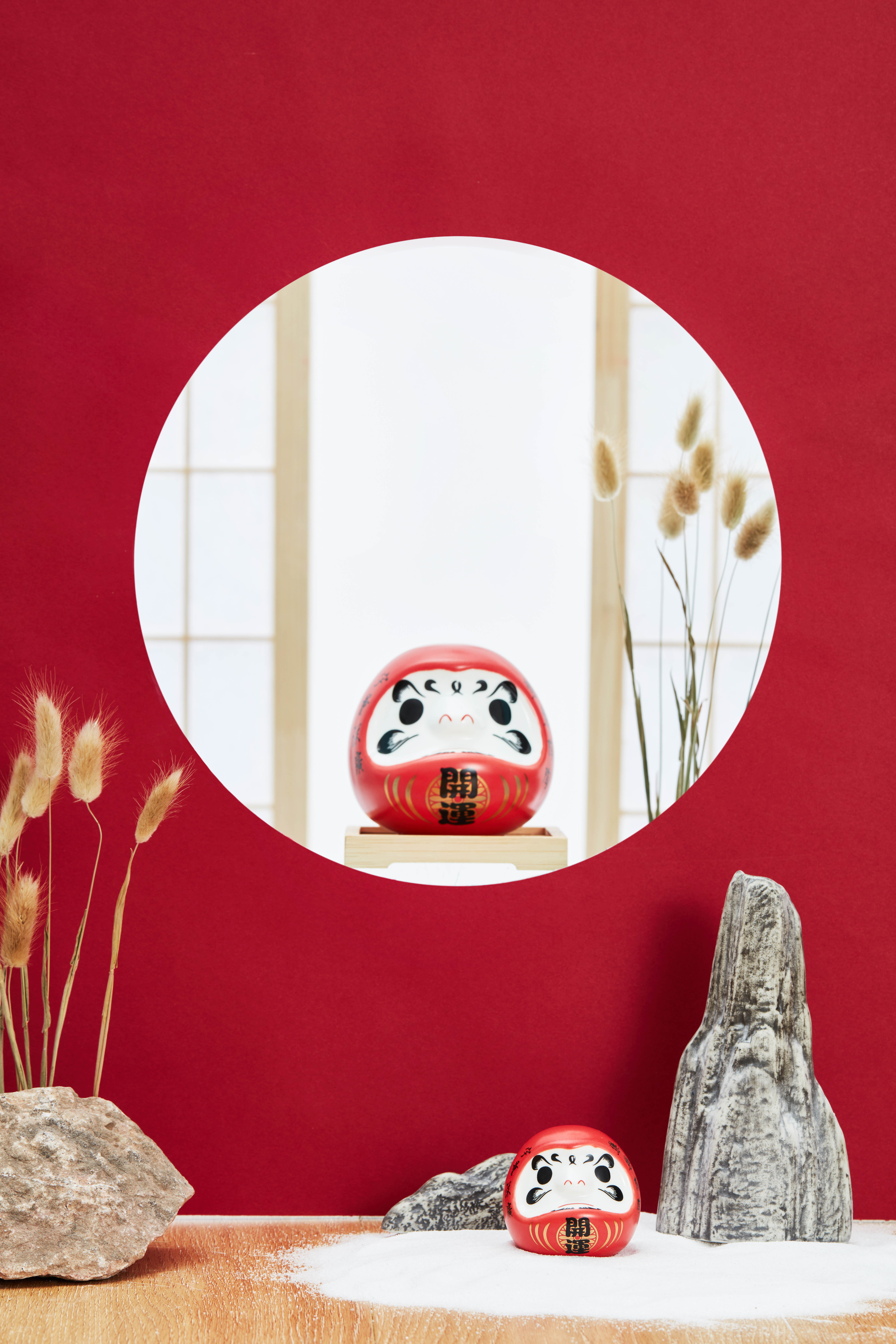 Wholesale Chinese Ceramic Figurine For Decoration And Gift Dharma Furnishing Articles