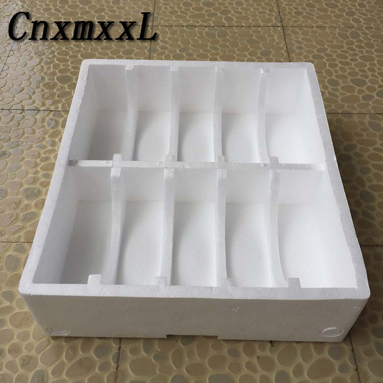 Cylinder Void Shockproof EPS Foam Filler White Polystyrene Infill Blocks