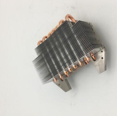 180W Led Cooling Radiator Copper Pipe Heat Sink Brushed With Zinc Alloy Heat