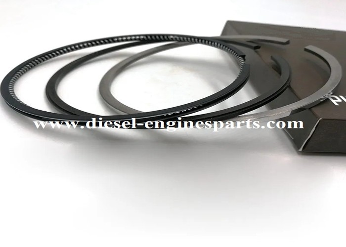 Fiat 104mm Diesel Engine Piston Rings Molybdenum Jet Chromium Silver