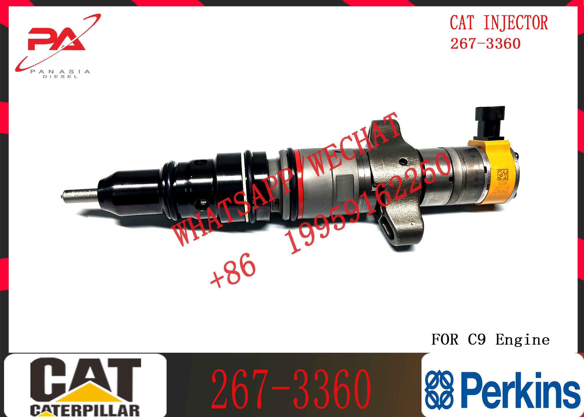 Fuel Injector Assembly 387-9435 53L-8062 387-9437 387-9438 328-2577 20R-9433 235-5261 267-3360