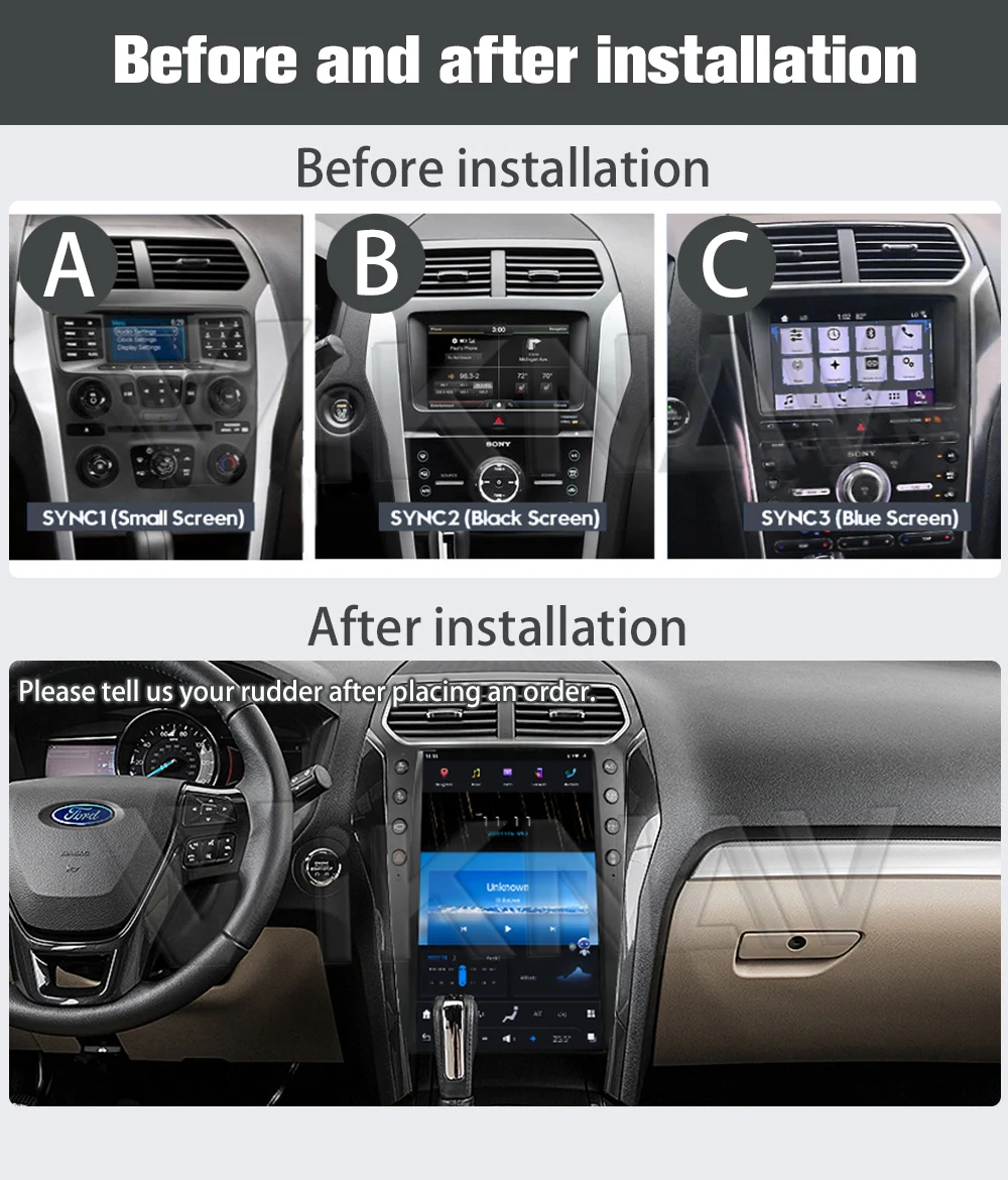 Viknav Car RadiioAndroid 2016 Ford Explorer Radio Multimidia Radio GPS Navigator