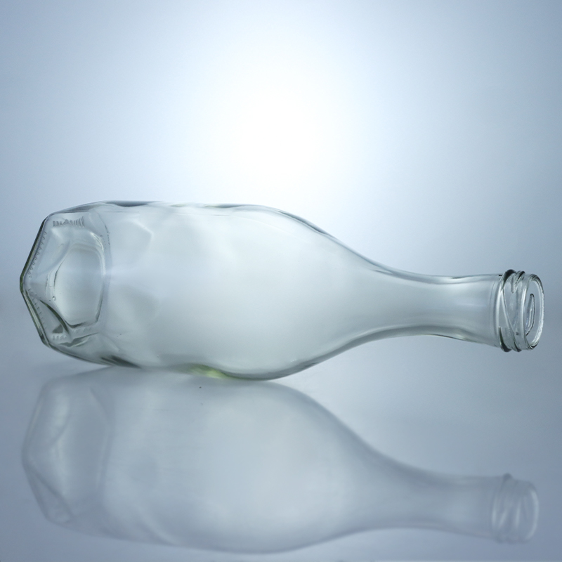 Brandy Whiskey Gin Rum Glass Bottle with Screw Top Industrial Beverage Sealing Type Cork