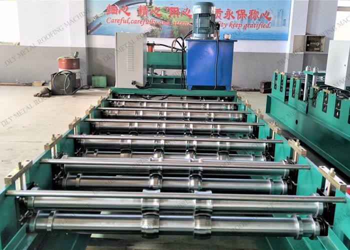 380V Metal Roofing Machine 50hz Color Coated Sheet Making Equipment