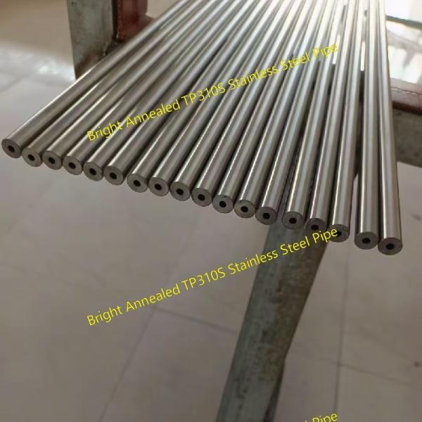 ASTM A269 TP310S Stainless Steel Seamless Pipe Bright Annealed 6 - 50.8mm in 6m