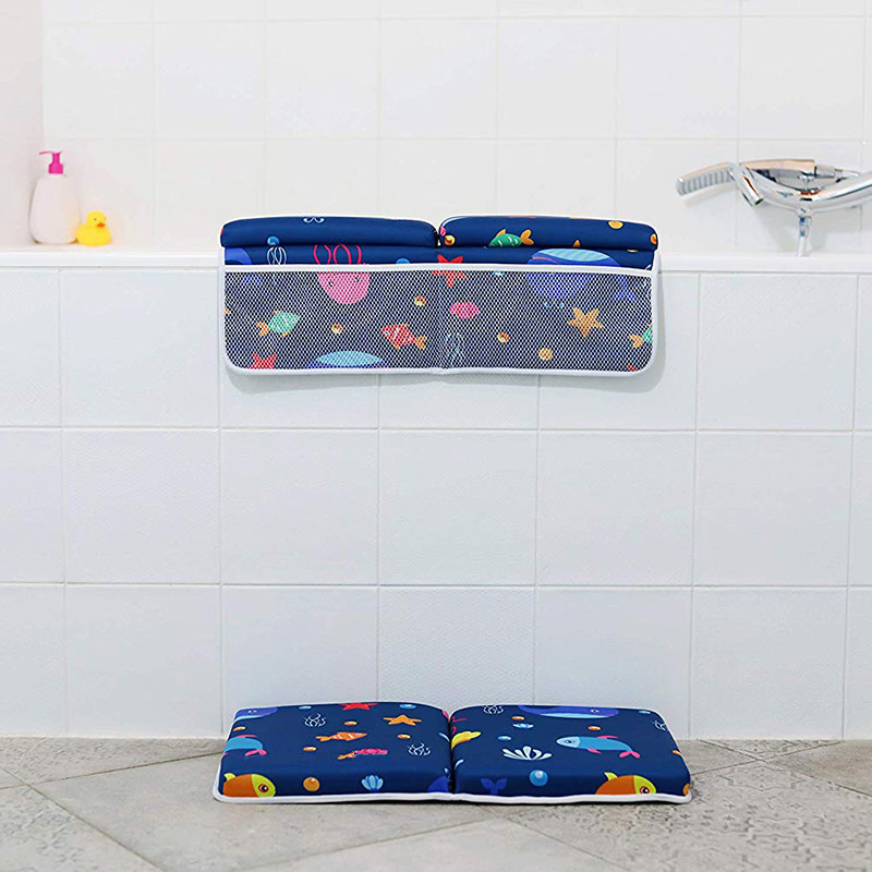 Custom Baby Bath Kneeler Elbow Rest - Thick Padded Kneeling Mat For Baby Tub Bathing