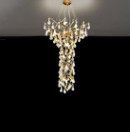 European Style G9 Customized Pendant Lamp Lights For Rotary Staircase