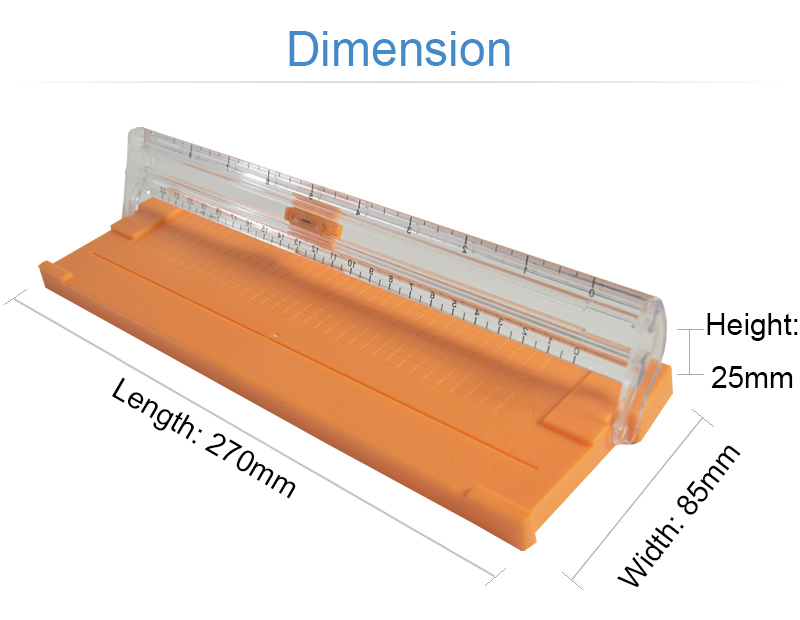 Versatile Paper Trimmer for Kids' Creative Projects in School or Office