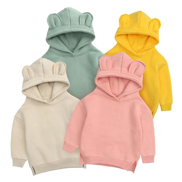 Boys Girl Fleece Hoodie Sweatshirt Custom Printing Baby Boys Kids Pull Over