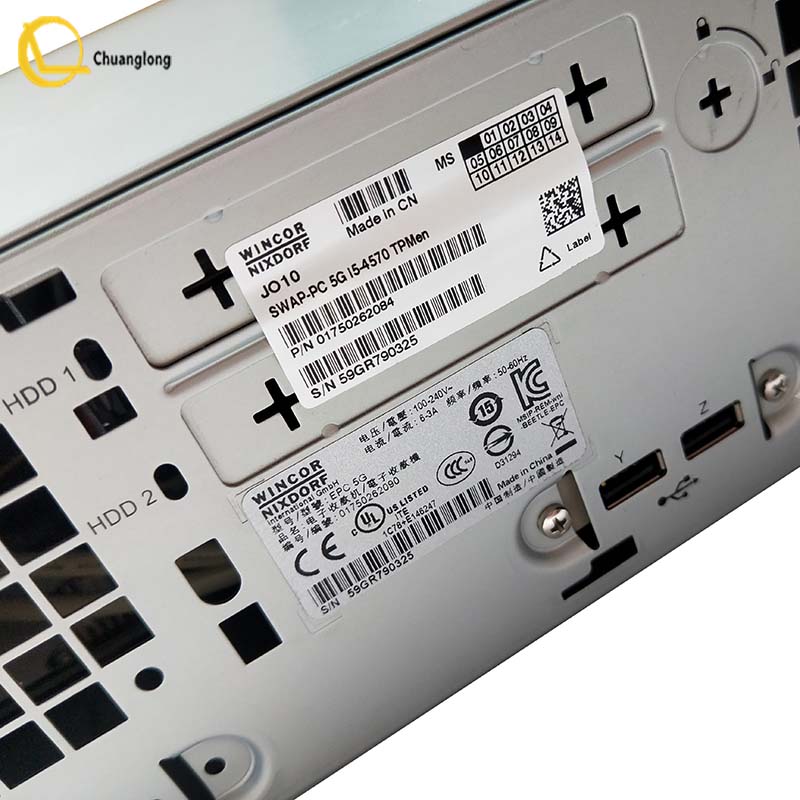 Wincor Swap PC 5G I5-4570 TPMen 1750297100 AMT Win10 Upgrade PC Core 01750262084 1750262084