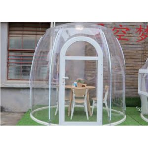 PC Bubble Panoramic Geodesic Dome Tent With Insulation