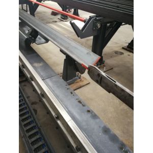 High Production Efficiency CNC Angle Punching Cutting Machine Line Punching Hole