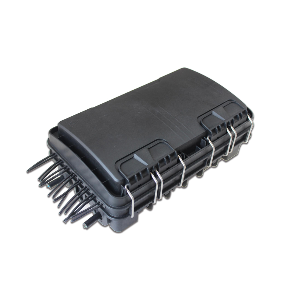 External Three-Tier Joint Closure Fiber Optic Splice Enclosure 24 Core