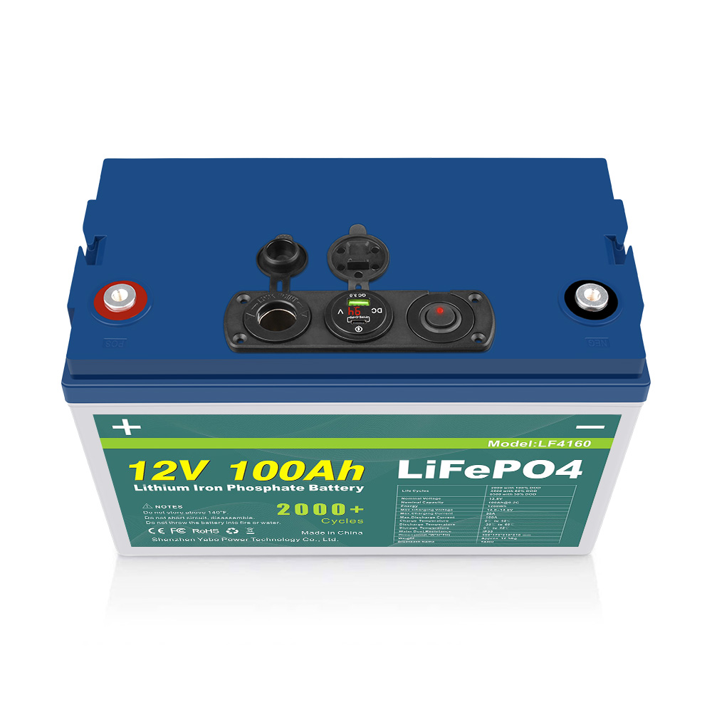 100ah Lifepo4 12v Battery Packs Solar Bms BOATS UPS Golf Carts