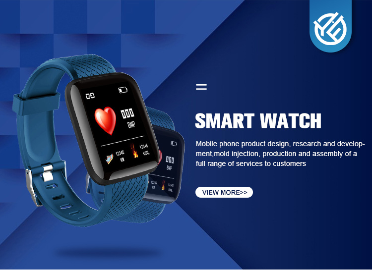 Android5.0 Blood Oxygen Monitor Smartwatch Ip68 Waterproof FR8016H 90mAh