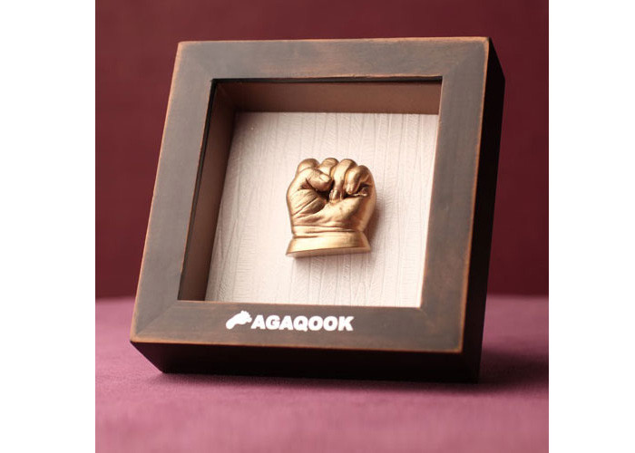 3D Baby Keepsake Box Customized DIY Baby Hand And Foot Prints