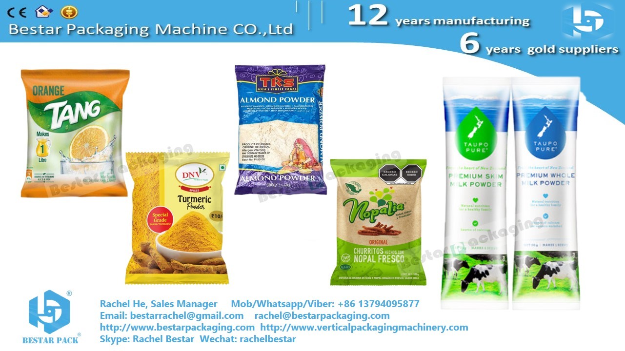 Almond powder sachet automatic packing machine BSTV-160F