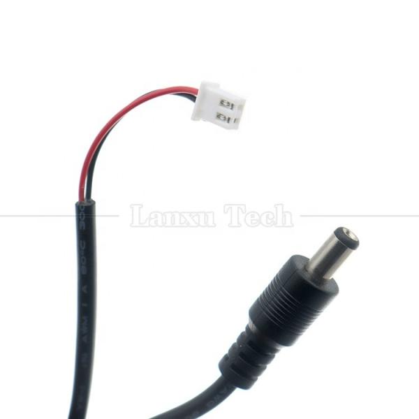 Customized Wire Harness 5.5x2.1mm Male DC Barrel Jack to JST XH Female Connector