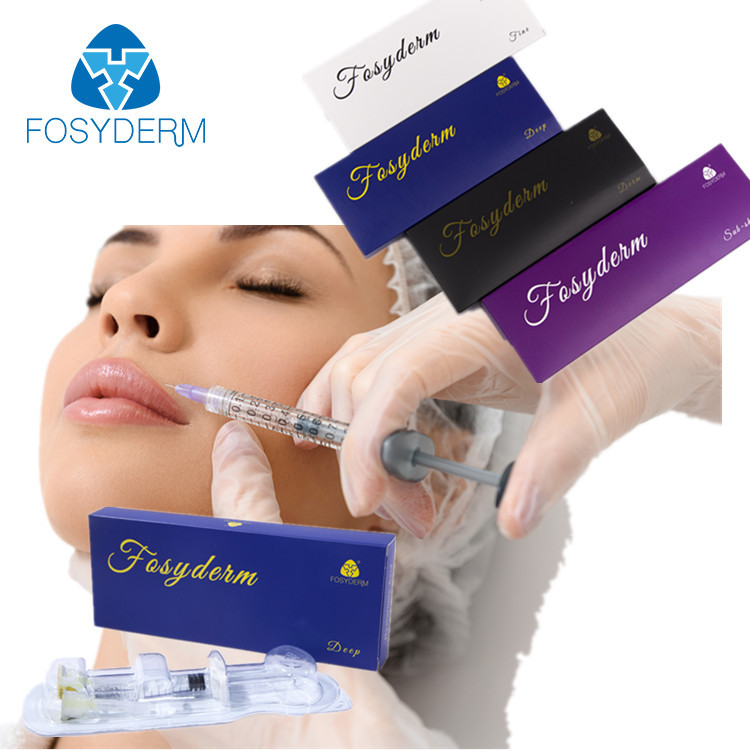 1ml Cross Linked Hyaluronic Acid Dermal Lip Fillers Injection For Lip Enhancement