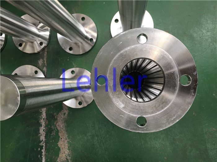 Resin Media Retention Resin Trap Strainer , LRT-90 Long Wedge Wire Filter