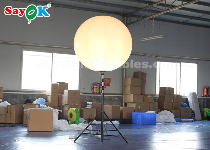 1.2m Inflatable Lighting Decoration Stand Up Balloons For Advertising Fairs