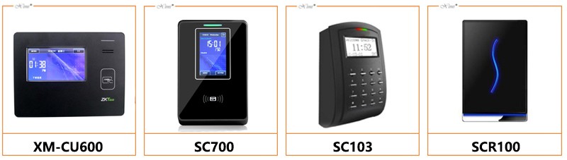 ZK SC700 RFID Card Access Control Terminal 30000 Card Capacity Smart Proximity Card Access Control Reader