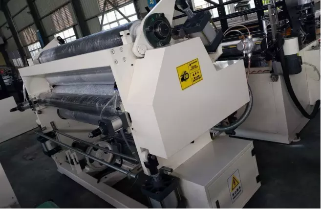 400m / Min 2 PCS Jumbo Roll Slitter Rewinder / Paper Slitter Rewinder Machine