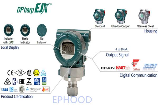 EJX530A Industrial Differential Pressure Flow Transmitter With Accurate