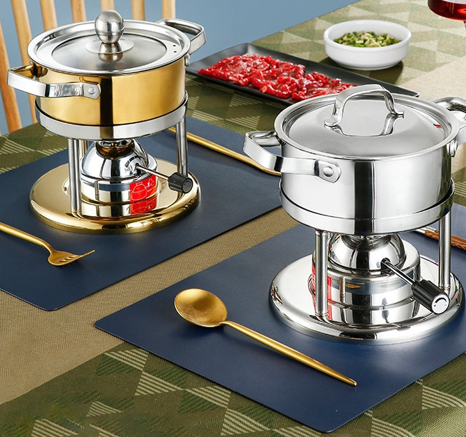 Stainless Steel Single Burner Commercial Cooking Equipments