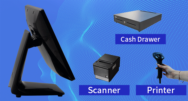 Payment Kiosk HDD-280plus Fantastic Design for Restaurant Retail and Convenience Store