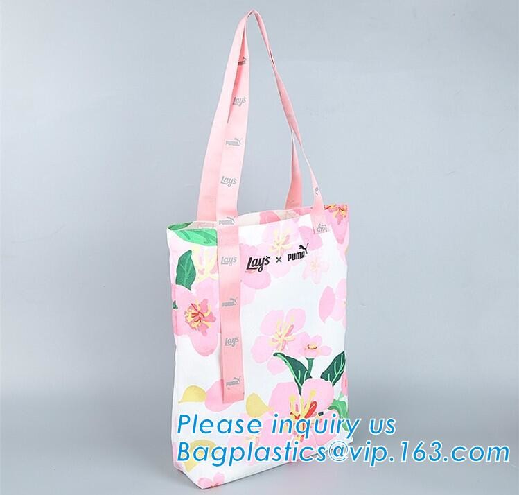 100% recycled organic cotton canvas calico drawstring bag with printing,custom print canvas cloth tote bags with printed