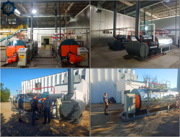 High Efficiency Industrial Diesel Fired Steam Boiler For Mushroom Cultivation