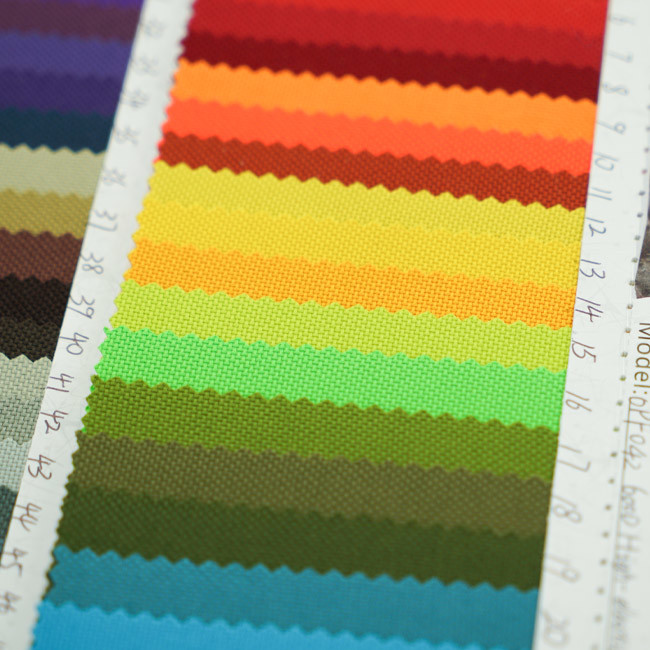 Customizable 600D High Elastic PVC Waterproof Fabric Durable For Shoes Luggage