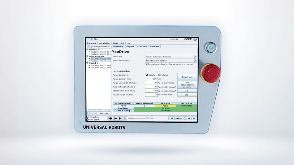 YOUDRIVE Automatic Robotic Arm , 3.5+ Software Version Robotic Arm Components