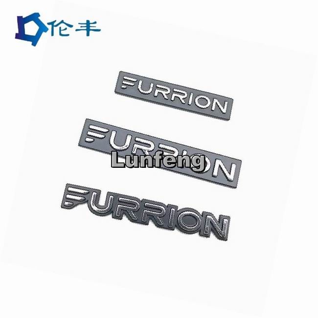Pantone Stainless Steel Nameplate 3M Adhesive Aluminum Laser Cut Metal Name Plates
