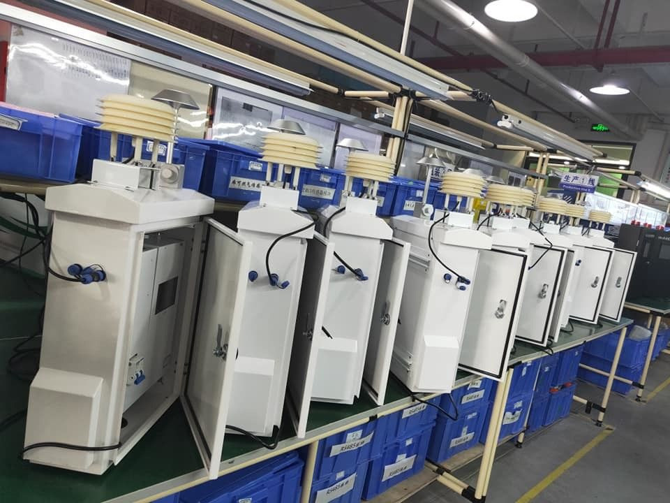 HiYi Real Time Outdoor Air Quality Monitor For Sewage Treatment Plant Storage Facilities