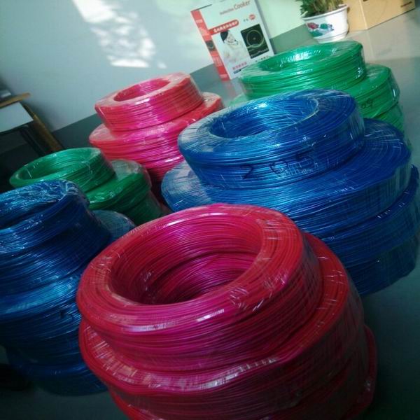 factory price top-quality el earphone cable / el earphone wire/ glowing earphone wire