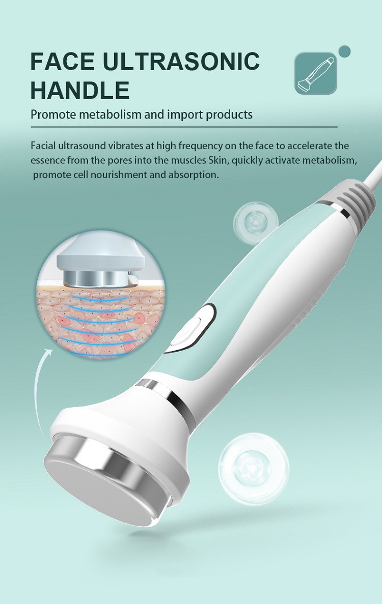 8 In1 hydra dermabrasion machine RF Ultrasonic Oxygen Water Jet