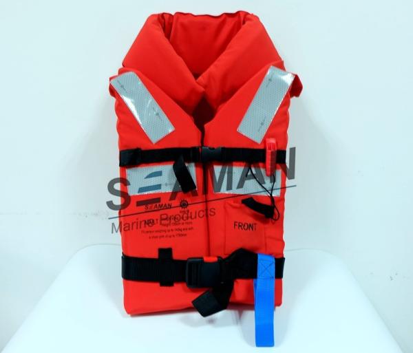 Polyester Oxford Cloth EPE Foam 150N Marine Adult Life Jacket Offshore Life
