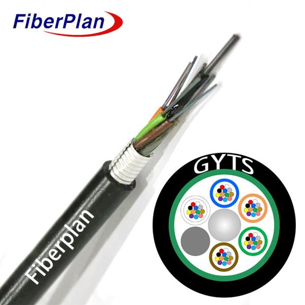 Outdoor Aluminum Tape Duct 6 8 12 24 48 72 96 144 Core Armoured Fiber Optic