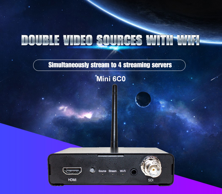 WiFi Streaming Video Conference Device Encoder Decoder For Game Live Streaming