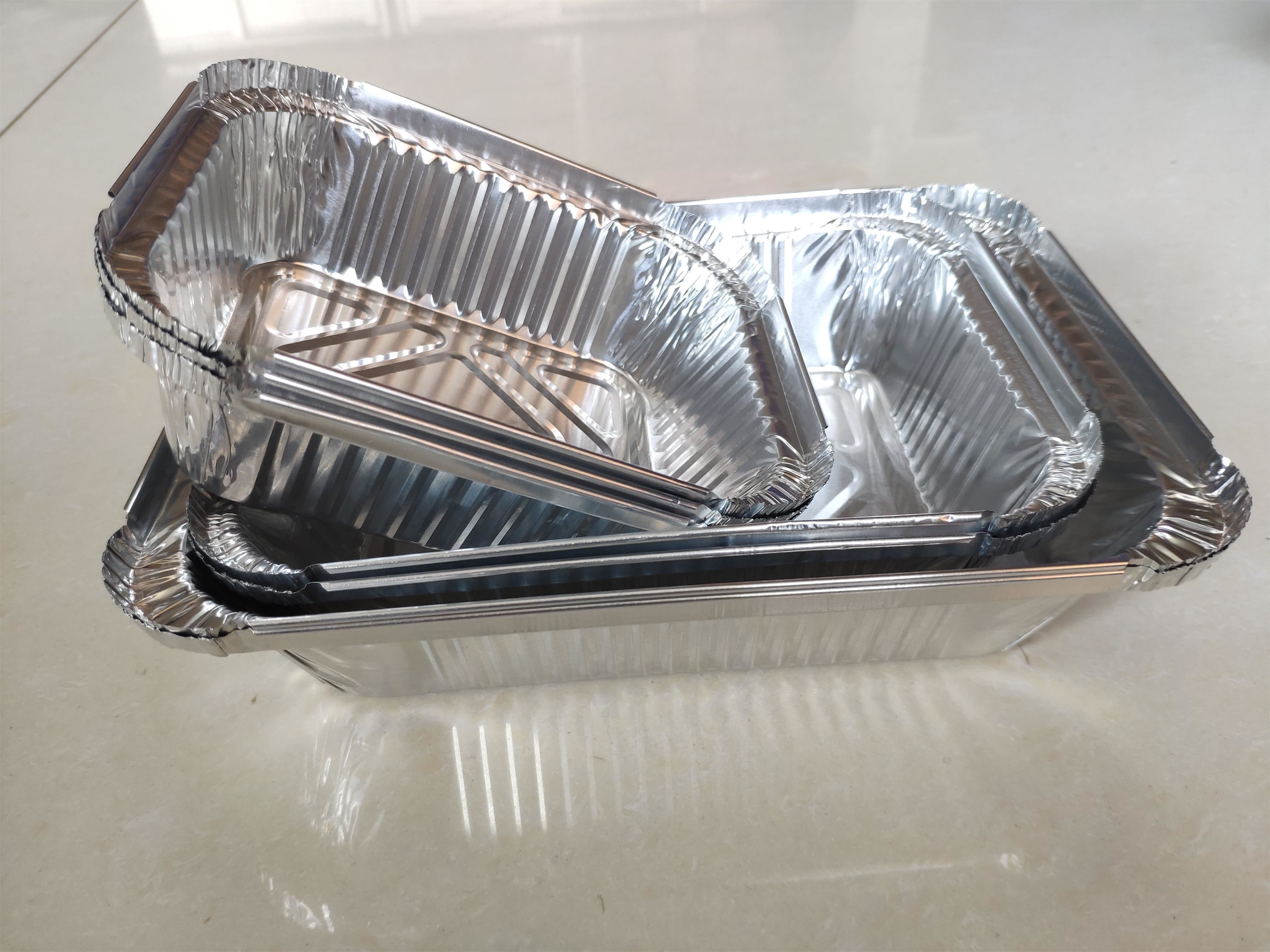0.2mm Aluminium Foil Food Containers