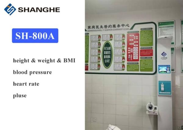 Smart Electric Ultrasound Medical Height And Weight Scales For Measuring Heart