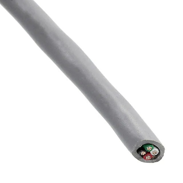 Alpha Wire 1214C SL005 CABLE 4CON 24AWG SLATE SHLD 100'