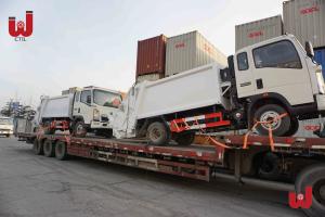 China Light Duty 8CBM Garbage Remoral Back Loader Compact Garbage Truck on sale