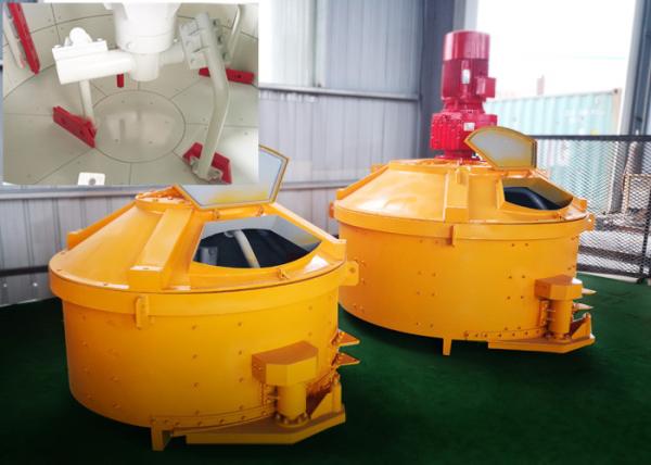 Planetary Industrial Concrete Mixer 55kw Power High Homogenization Steel