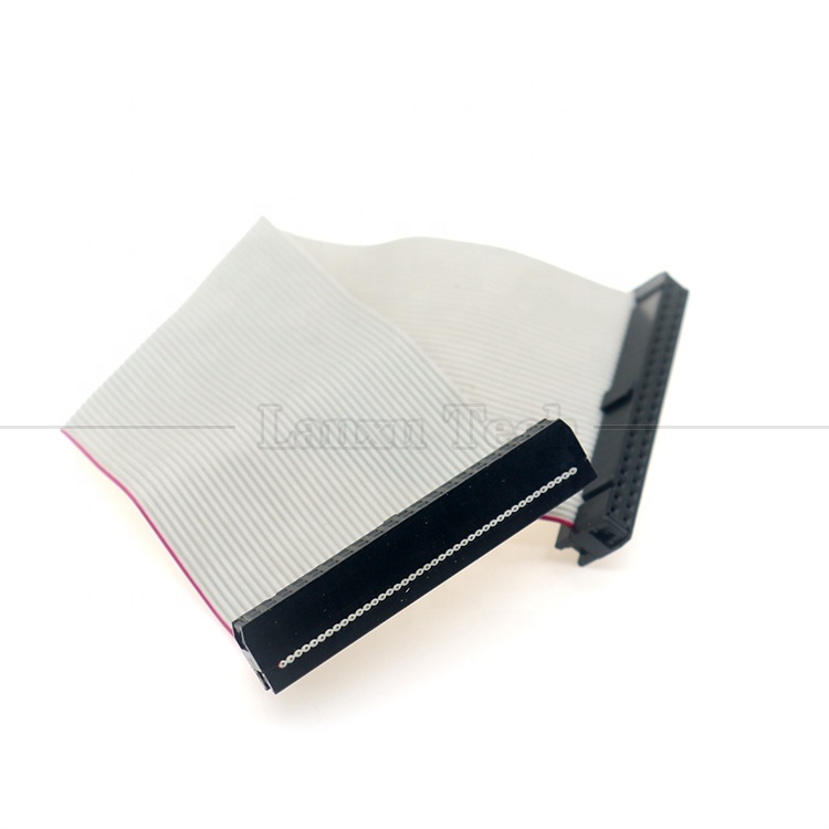 6 8 10 12 14 16 18 20 24 26 30 32 34 40 50 60 64 PIN 1.27mm Pitch IDC 2.54mm 2.0mm Connector Grey Flat Ribbon Wire Cable