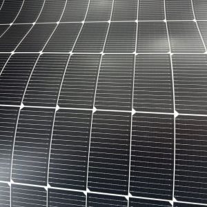 Lightweight and Portable 580W Soft Solar Roof Tiles Hybrid Inverter BIPV Module Photovoltaic Panel 23.8% Efficiency