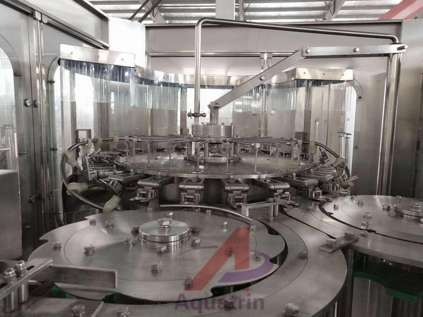 Water Carbonated 600m2 200KVA Juice Filling Machine SS304 SGS